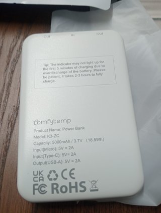 Cinta Térmica Comfytemp Massageadora S/ Fios