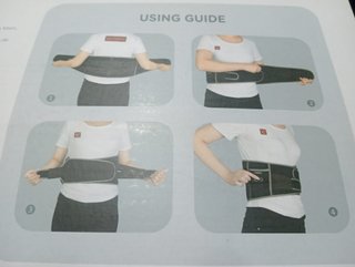 Cinta Térmica Comfytemp Massageadora S/ Fios