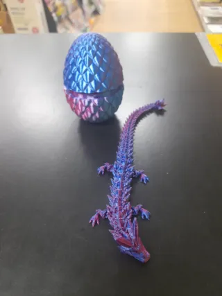 Uova di drago 3D multicolore