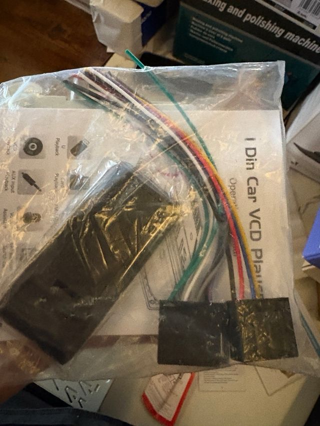 Radio Coche 1 DIN Bluetooth USB