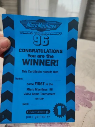 Micro Machines 96 Turbo Tournament Mega Drive