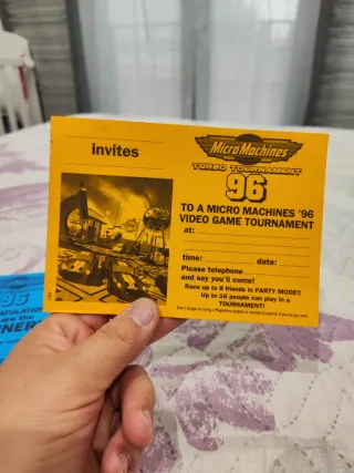 Micro Machines 96 Turbo Tournament Mega Drive