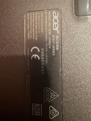Portatil acer chrome tactil