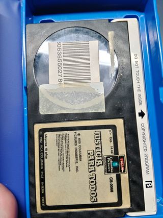 cinta BETA, Justicia para todos , película , primera edición VHS