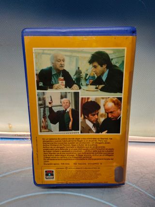 cinta BETA, Justicia para todos , película , primera edición VHS