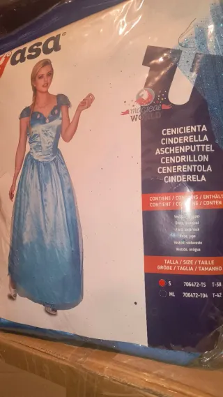 Disfraz Cenicienta mujer