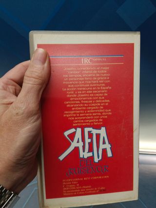cinta vhs, Saeta del ruiseñor- joselito