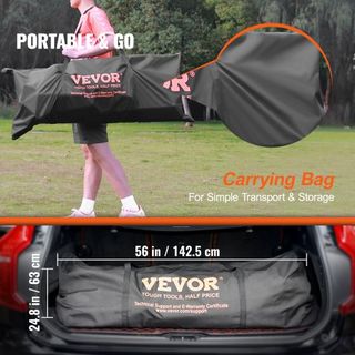 Portátil Portería de Fútbol, Red de Fútbol de 12x6 pies, Red de Fútbol para Adultos y Niños en el Jardín, Gran Red de Práctica de Fútbol, Conjunto de Portería de Entrenamiento para Jóvenes, Porter...