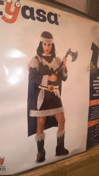 Disfraz Vikinga Mujer