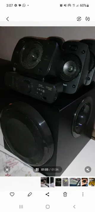 Logitech Z906 Sistema de Sonido 5.1
