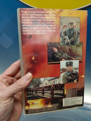 cinta VHS, Royce , un agente muy especial, VHS 1994 COMEDIA, ACCION