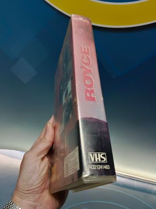 cinta VHS, Royce , un agente muy especial, VHS 1994 COMEDIA, ACCION