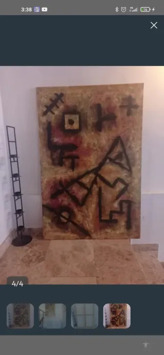 Cuadro abstracto moderno