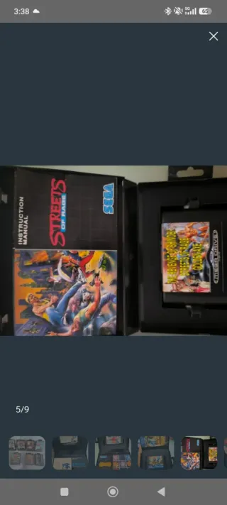 Gioco Sega Mega Drive Streets of Rage