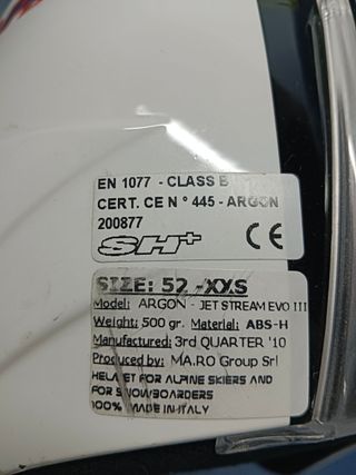 Botas de descanso nieve MK talla 33/34 + casco de esquiar SH+ talla 52