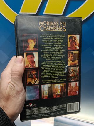 película en vhs MORIRAS EN CHAFARINAS. PEDRO OLEA, 1995