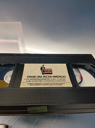 película en VHS, Érase una vez América Parte I - Robert De Niro, James Woods, Treat Williams
