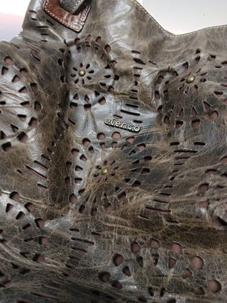 Bolso de mano elenco, piel, buen estado