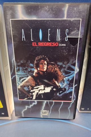 3 VHS Alien, Aliens El Regreso, Resurrección