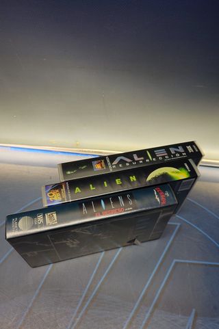 3 VHS Alien, Aliens El Regreso, Resurrección