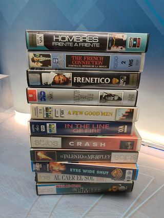 Lote 11 VHS Tensión/suspense