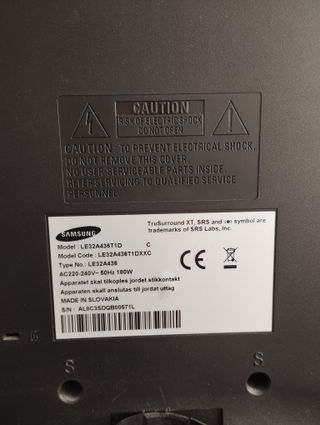 Televisor Samsung 32 pulgadas