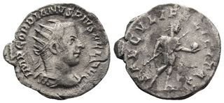 Gordiano III Antoniniano Plata Antioquía RIC 216