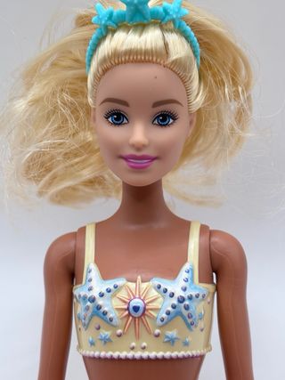 Muñeca sirena Barbie cabeza Millie Clara