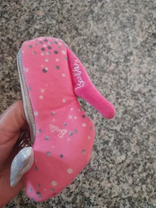 Portamonete Barbie a forma di scarpa tacco