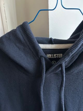 Sudadera Hollister Azul Talla L