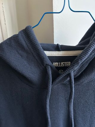 Sudadera Hollister Azul Talla L