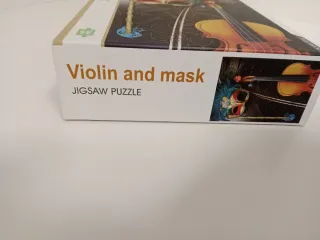 Puzzle 1000 piezas Violín y Máscara