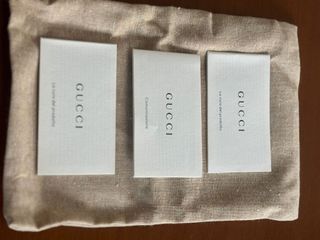 Portafoglio Gucci Donna Grigio Oro
