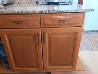 Mueble  3 cajúnes de cocina mader