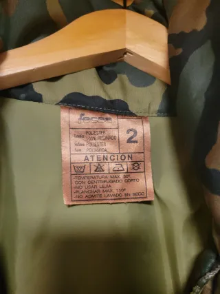 Chaqueta Camuflaje-Militar Unisex Fecsa