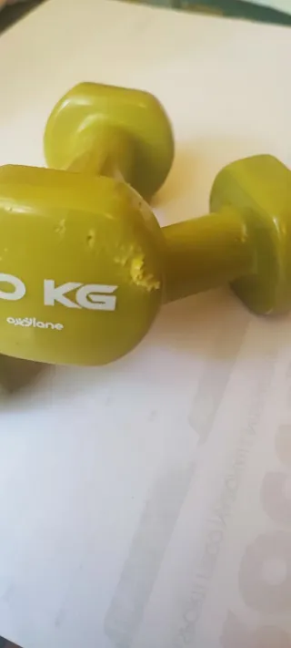 Set Manubri Palestra 1kg Rivestiti