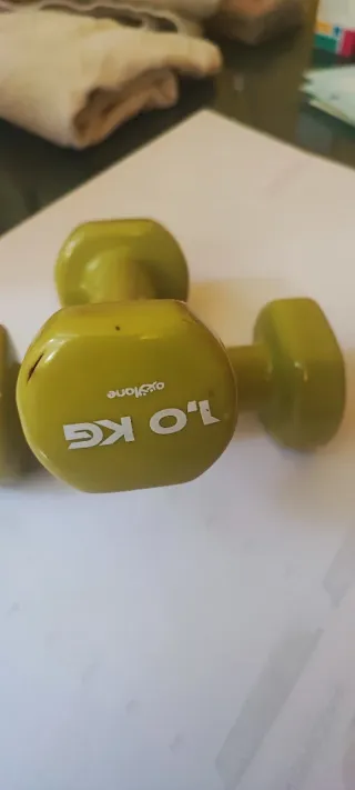 Set Manubri Palestra 1kg Rivestiti