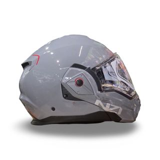 Casco Nzi Modular Flashback Nardo Grey