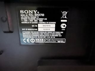 Televisor Sony BRAVIA Negro