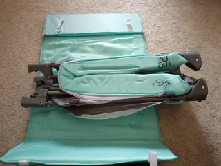 Cuna de viaje Moni Solo con colchón