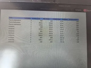 Ventanas y puertas balconeras de aluminio correder