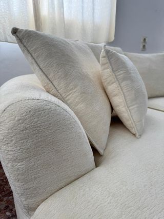 Sofá modular chaise longue blanco NUEVO EN CAJA