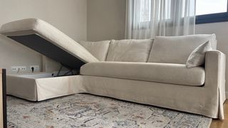 Divano Modulare Beige IKEA Hyltar