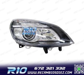 FARO DCH RENAULT SCENIC II 05-08 XENON FONDO NEGRO