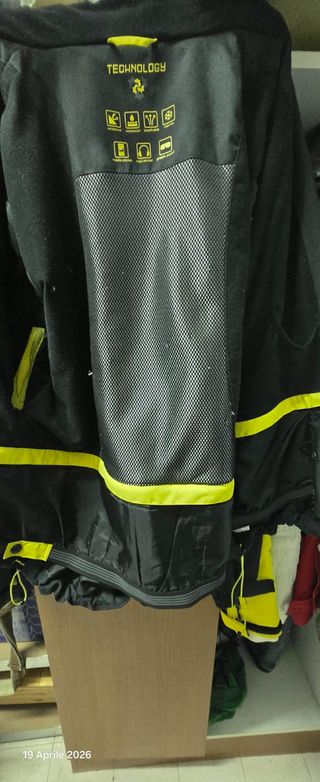 Giubbotto da Sci Boarder Nero e Giallo