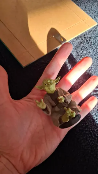 Figuras Stitch y Yoda