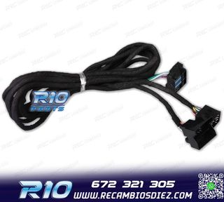 CABLE DE 6 METROS ISO COCHES BMW CON CONEXIÓN EN EL MALETER