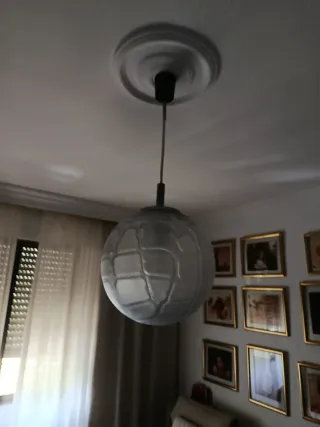 Lámpara de salón colgante esférica