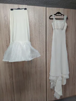 Vestido de novia de El Corte Inglés