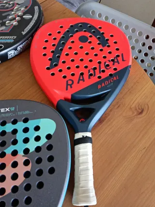 Palas de pádel Bullpadel y Head